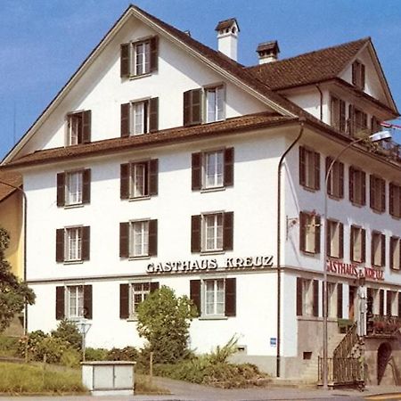 Gasthaus Zum Kreuz Meggen Buitenkant foto